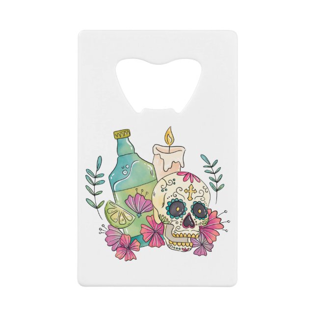 Tequila Sugar Skull (Front)