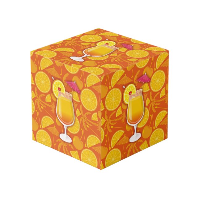 Tequila sunrise cube (Front Angled)