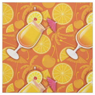 Tequila sunrise fabric