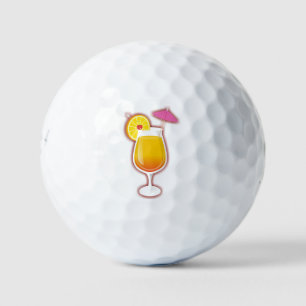 Tequila sunrise golf balls
