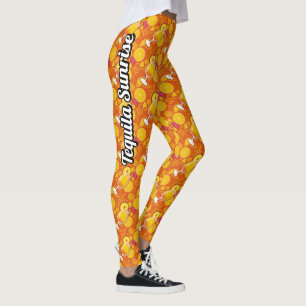 Tequila sunrise leggings