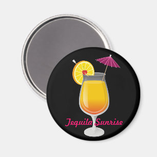 Tequila Sunrise Magnet