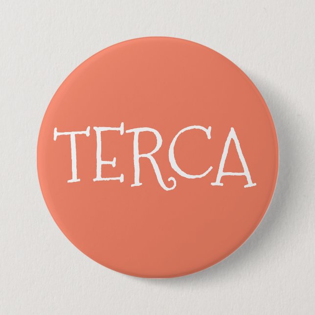 terca 7.5 cm round badge (Front)