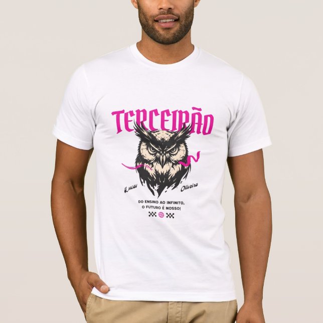 Terceirão Owl Motivational Tee (Front)