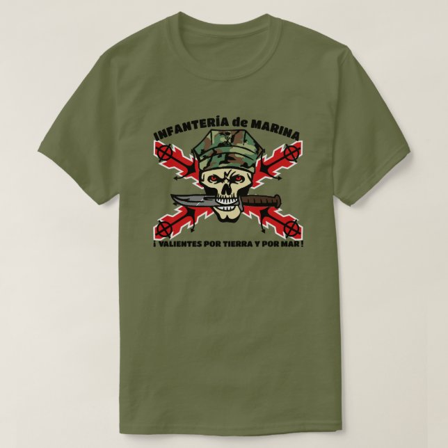 Tercio de Armada (Spanish Marines) T-Shirt (Design Front)