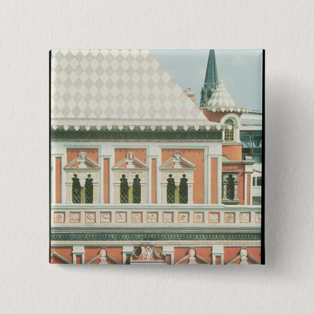 Terem Palace 15 Cm Square Badge (Front)