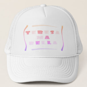 Teresa Bella made for her mixed colours Trucker Hat
