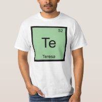 Teresa Name Chemistry Element Periodic Table