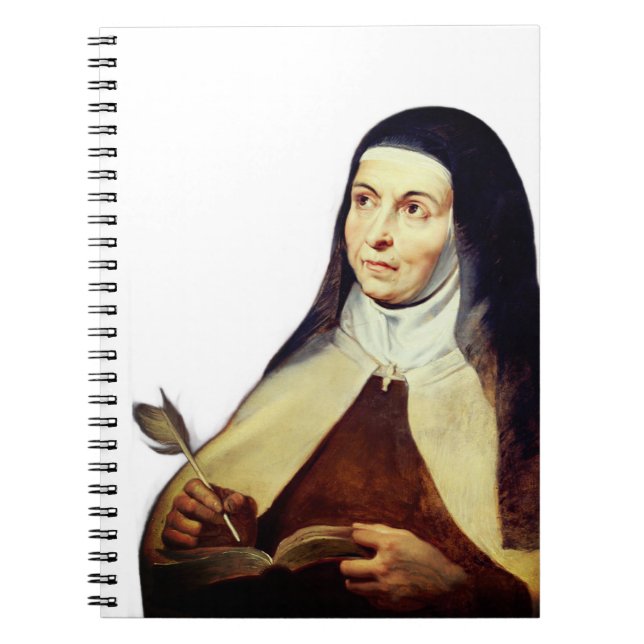 Teresa of Ávila by Rubens Notebook (Front)