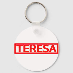 Teresa Stamp Key Ring