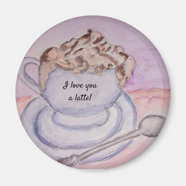 Teresa's Coffee Magnet (Front)