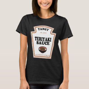 Teriyaki Sauce Condiment Group Family Halloween Co T-Shirt