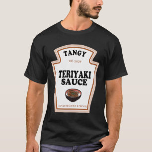 Teriyaki Sauce Condiment Group Family Halloween Co T-Shirt