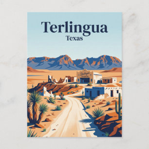 Terlingua USA Postcard