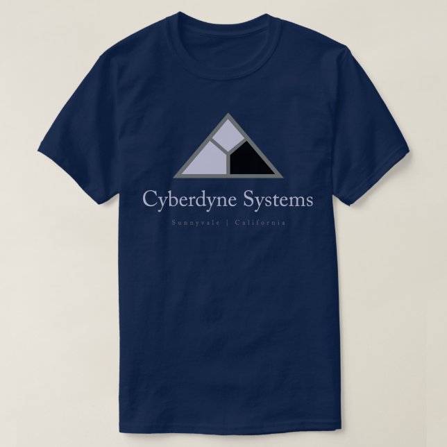 Terminator Cyberdyne Systems T-Shirt (Design Front)