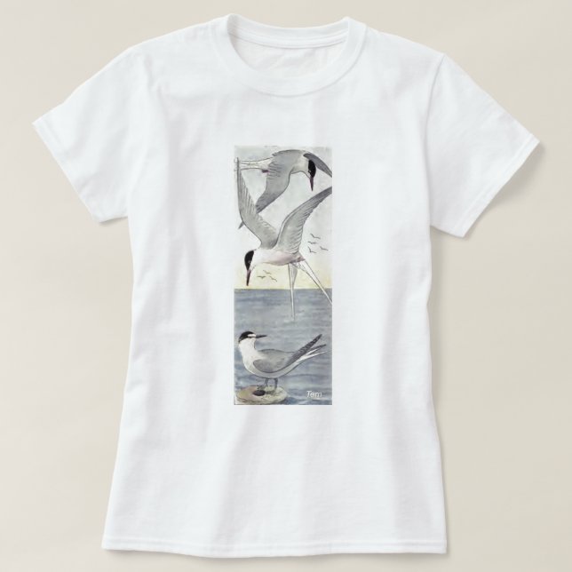 Tern Bird T-Shirt (Design Front)