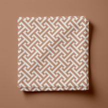 Terra Cotta Greek Key Pattern