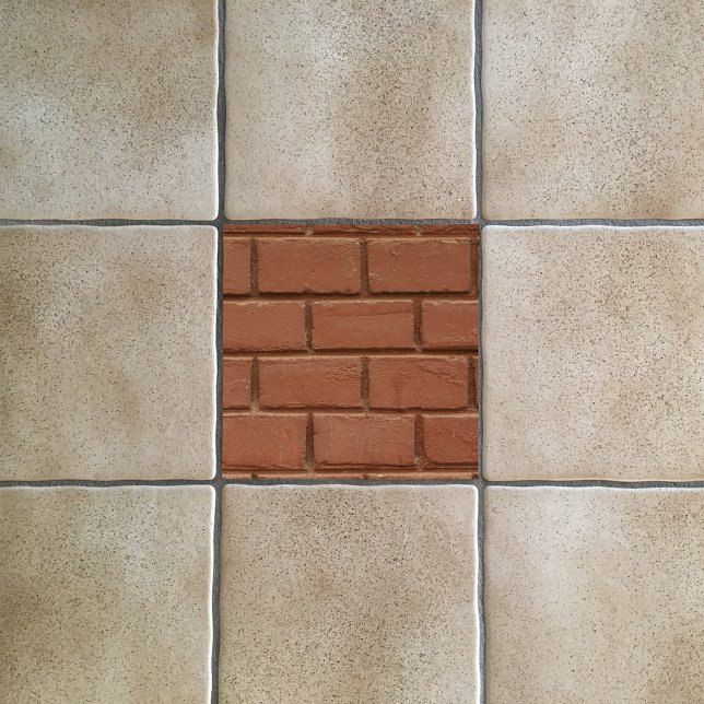 Terra Cotta Orange Red Brick DIY Background Tile (Creator Uploaded)