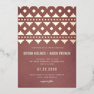 Terra Cotta Southwest Gleam Wedding