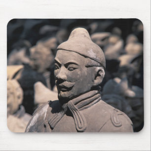 Terra Cotta warriors in Emperor Qin Shihuang's 2 Mouse Pad