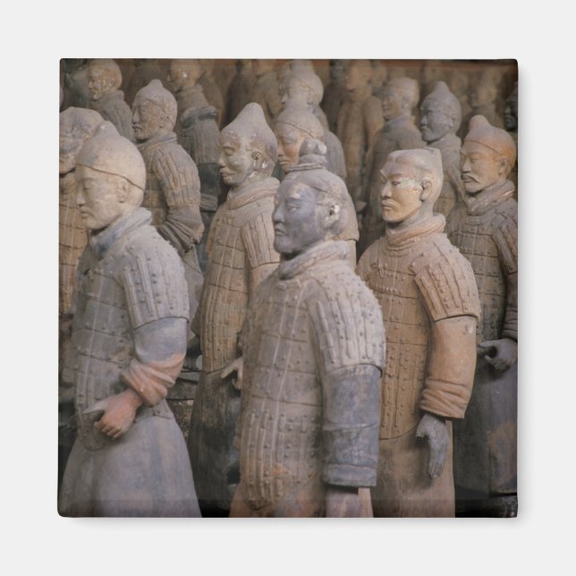 Terra Cotta warriors in Emperor Qin Shihuang's Magnet (Front)