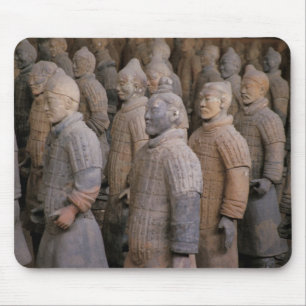 Terra Cotta warriors in Emperor Qin Shihuang's Mouse Pad