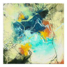 Terra - Green Abstract Design