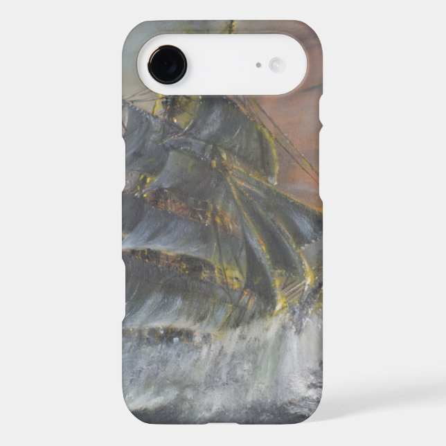 Terra Nova heads into a fierce Gale Dawn Case-Mate iPhone Case (Back)