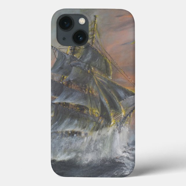 Terra Nova heads into a fierce Gale Dawn Case-Mate iPhone Case (Back)