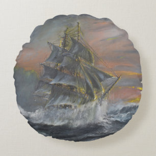 Terra Nova heads into a fierce Gale Dawn Round Cushion