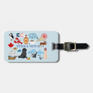 Terra Nova Newfoundland Luggage Tag