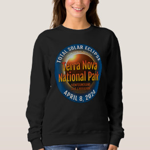 Terra Nova Park NL Canada Total Solar Eclipse 2024 Sweatshirt
