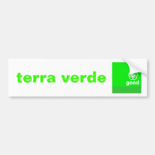 Terra verde bumper sticker