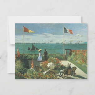 Terrace at the Seaside by Claude Monet