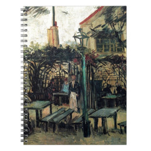 Terrace of a Cafe on Montmartre La Guinguette Notebook