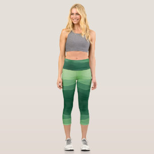 Terrace of Calm Capri Leggings