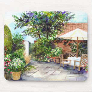 Terrace of The Manor House, York Mouse Pad