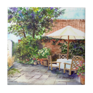 Terrace of The Manor House, York Tile