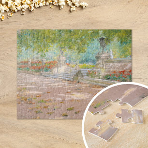 Terrace, Prospect Park   William Merritt Chase Jigsaw Puzzle