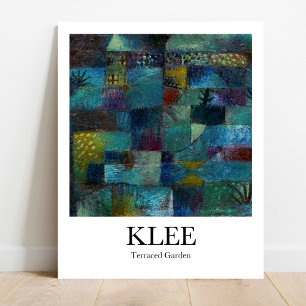 Terraced Garden by Paul Klee Poster