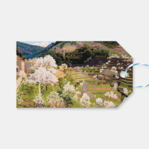 Terraced Garden in Mallorca (by Santiago Rusiñol) Gift Tags