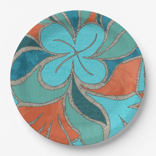 Terracool Bloom Desk Organiser Paper Plate (Front)