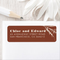Terracotta and Ivory Elegant Boho