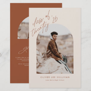 Terracotta Arch 2023 Graduation Announcement