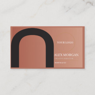 Terracotta Arch Business Card Template