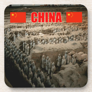Terracotta Army China - Pro Photo Coaster