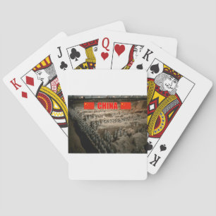 Terracotta Army China - Pro Photo Playing Cards