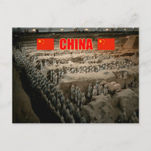 Terracotta Army China - Pro Photo Postcard