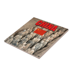 Terracotta Army China - Professional Photo Ceramic Tile