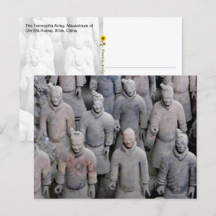 Terracotta Army, Xi'an, China -  Postcard